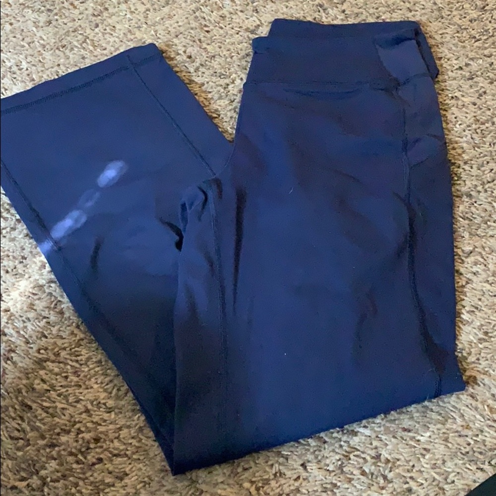 Navy blue workout pants